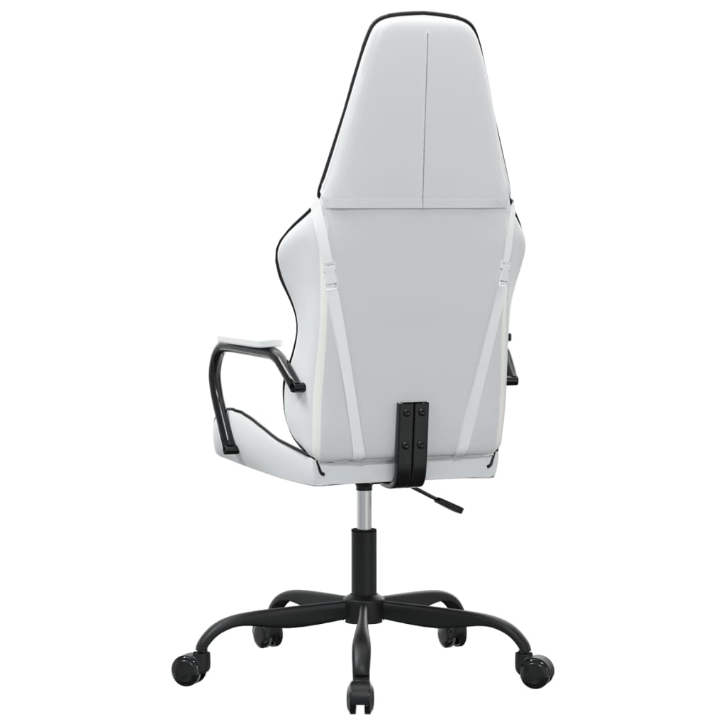 Chaise de jeu Blanc et noir Similicuir - XIOS