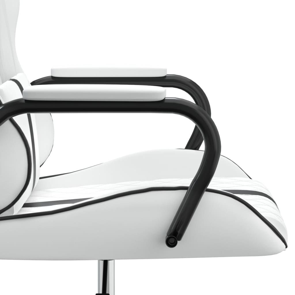 Chaise de jeu Blanc et noir Similicuir - XIOS