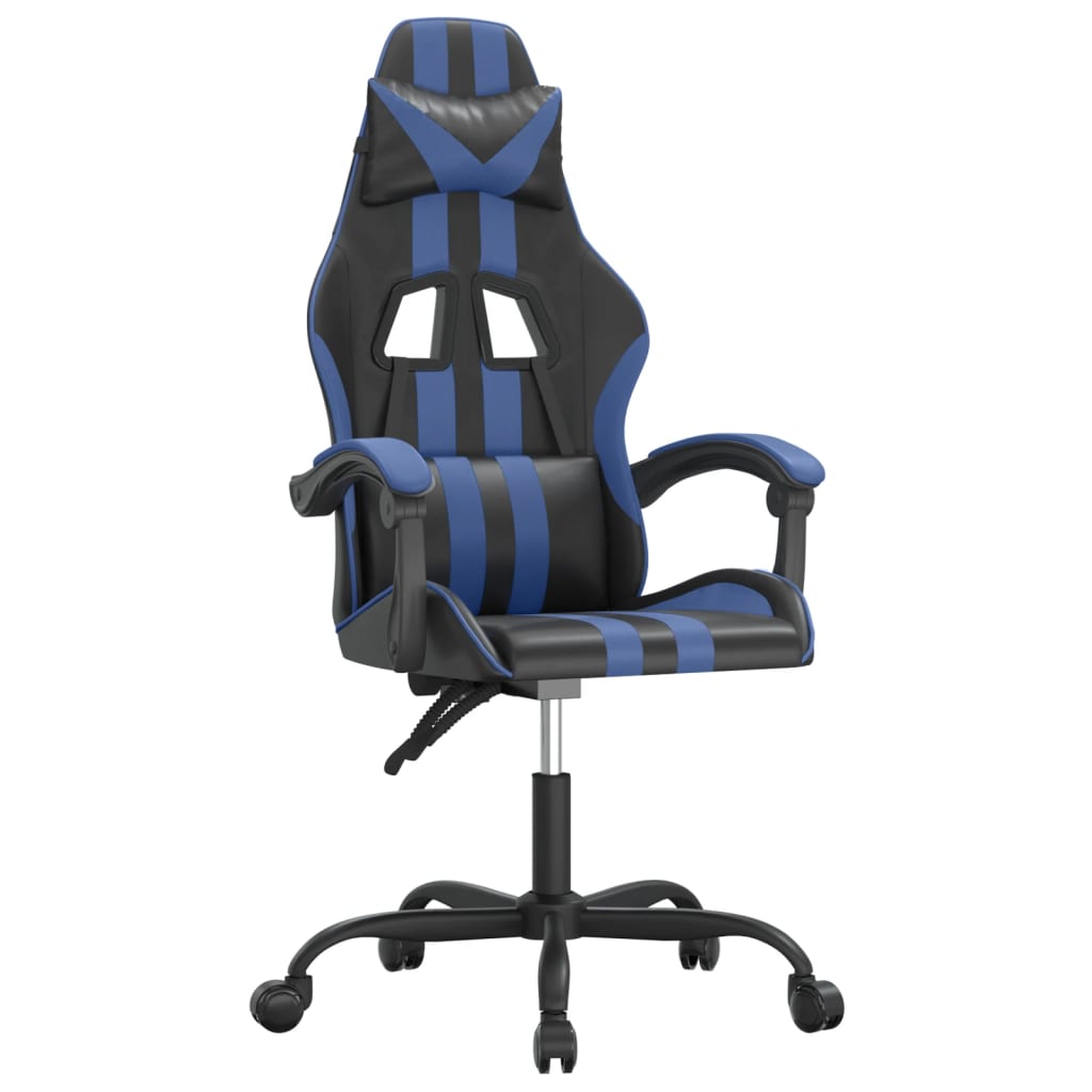Chaise de jeu Noir et bleu Similicuir - XIOS