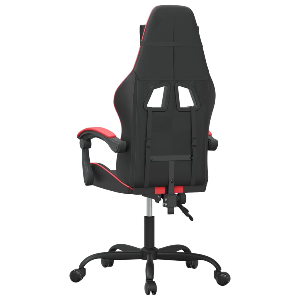 Chaise de jeu Noir et rouge Similicuir - XIOS