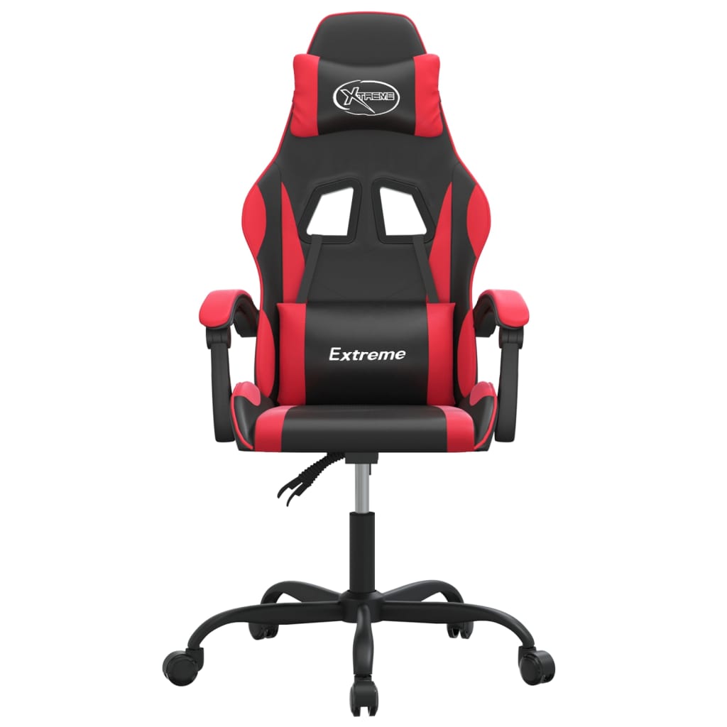 Chaise de jeu Noir et rouge Similicuir - XIOS