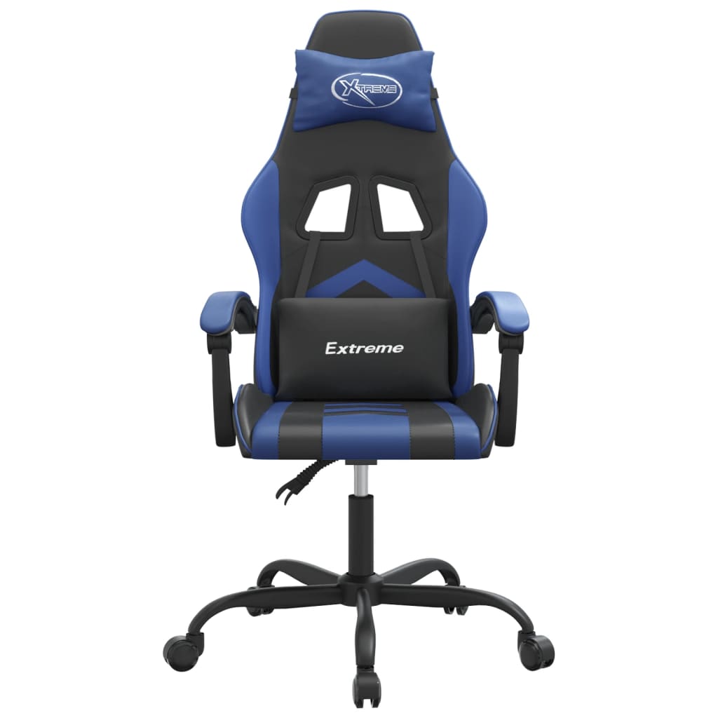 Chaise de jeu Noir et bleu Similicuir - XIOS