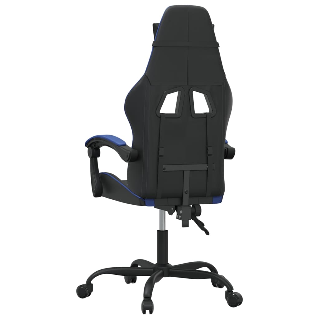 Chaise de jeu Noir et bleu Similicuir - XIOS