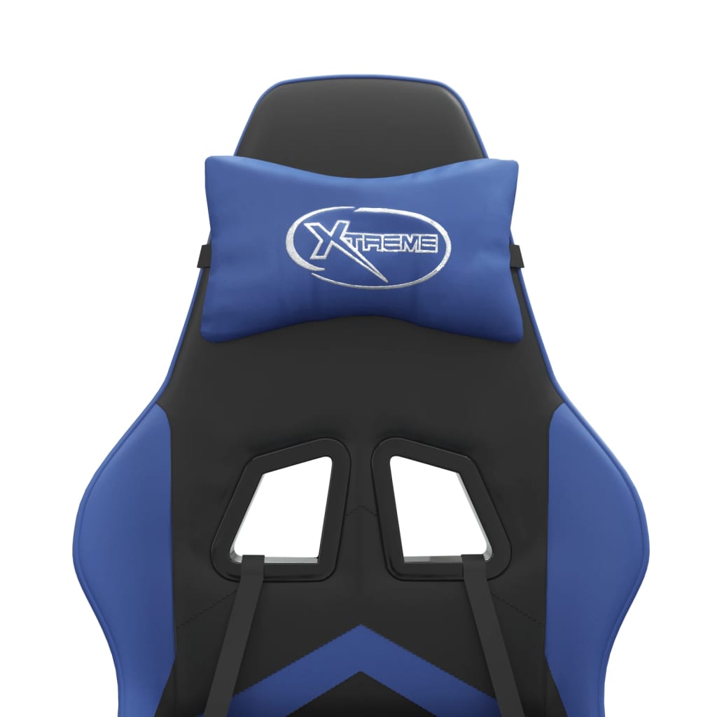 Chaise de jeu Noir et bleu Similicuir - XIOS