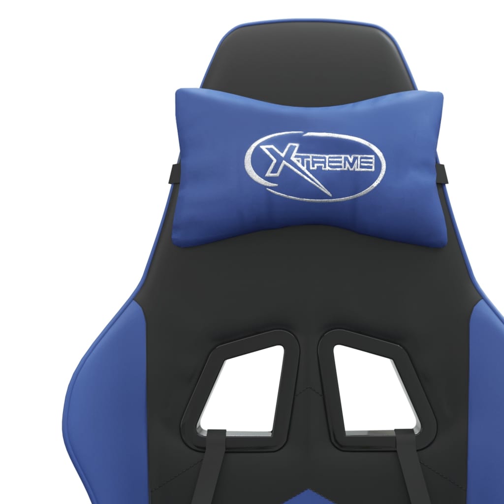 Chaise de jeu Noir et bleu Similicuir - XIOS