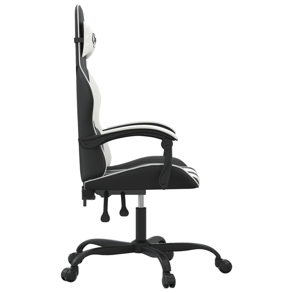 Chaise de jeu Noir et blanc Similicuir - XIOS