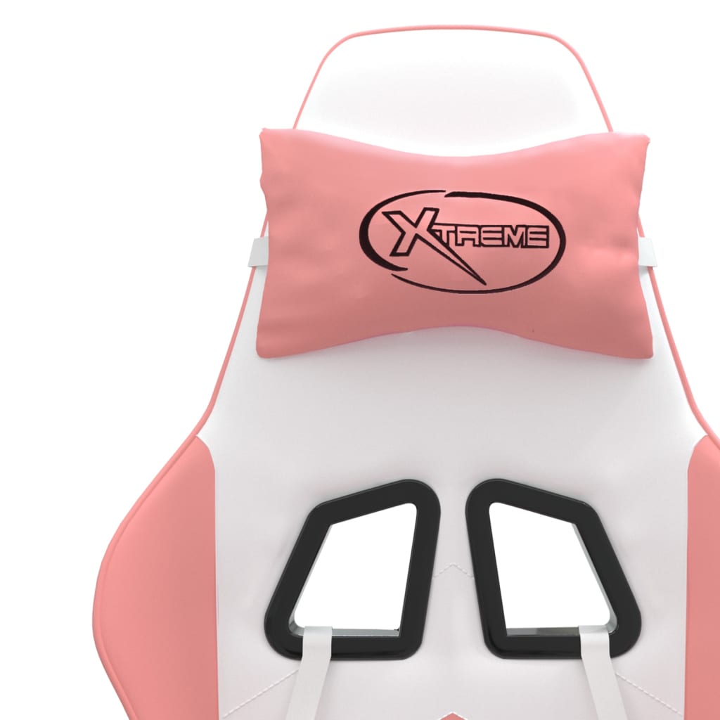Chaise de jeu Blanc et rose Similicuir - XIOS