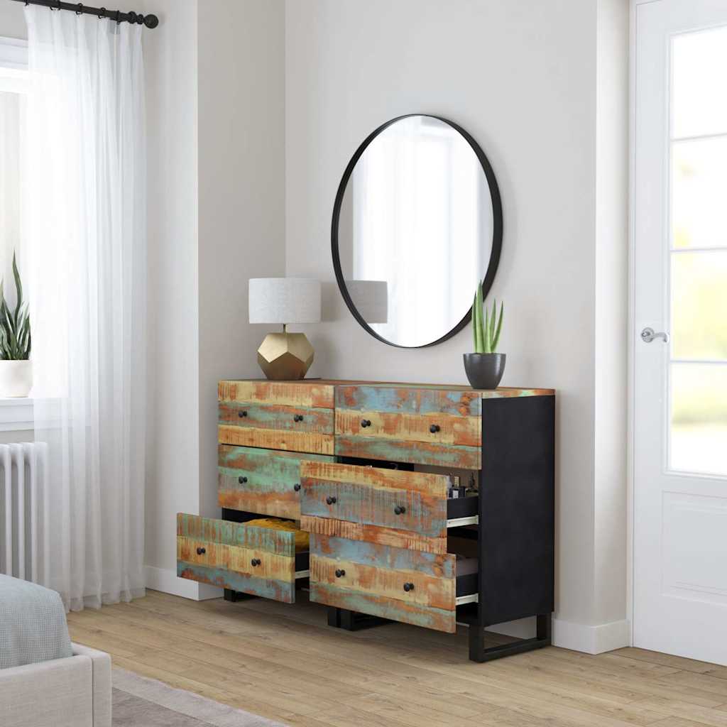 Buffets 2 pcs 60x33x75 cm Bois massif de récupération