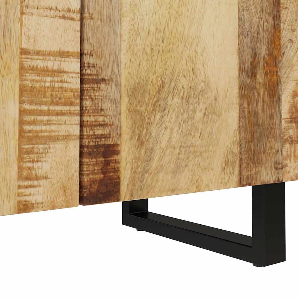 Buffets 3 pcs Bois de manguier brut