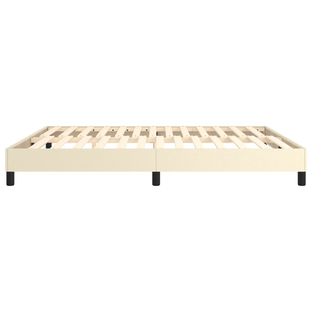 Cadre de lit sans matelas crème 180x200 cm similicuir - XIOS