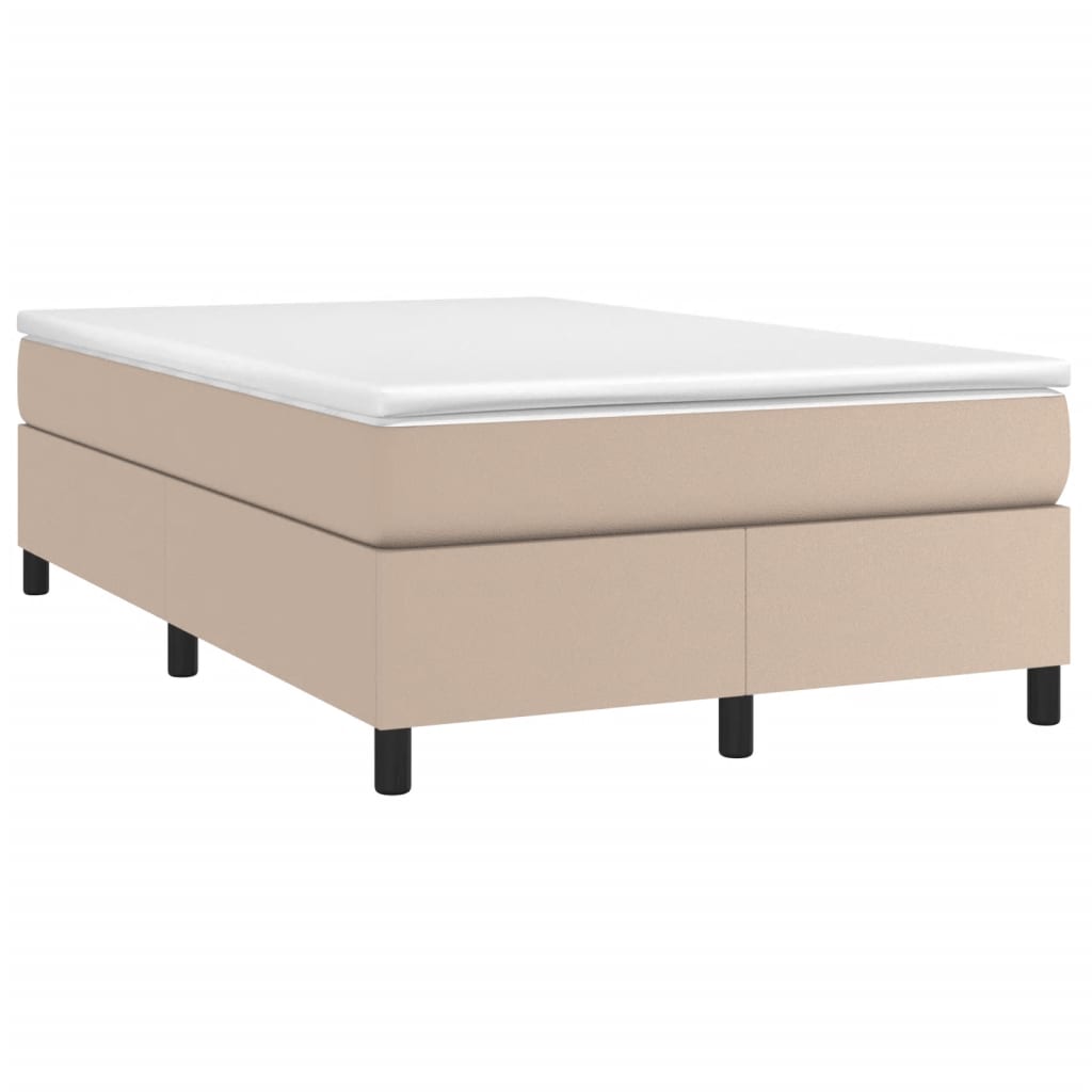 Cadre de lit sans matelas cappuccino 120x200 cm similicuir - XIOS