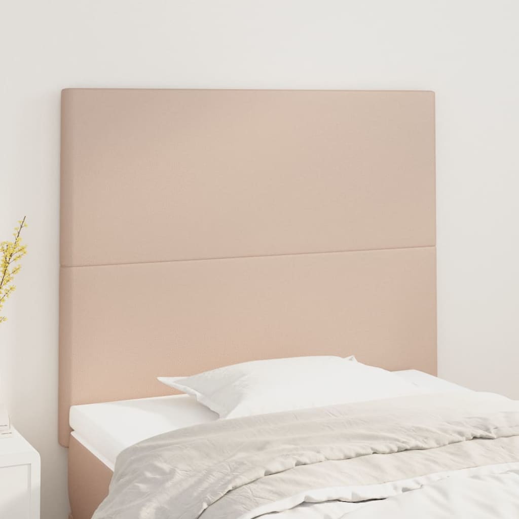 Tête de lit Cappuccino 100x5x118/128 cm Similicuir - XIOS