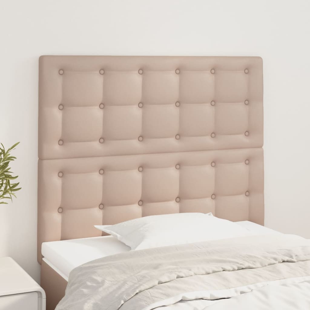 Tête de lit Cappuccino 80x5x118/128 cm Similicuir - XIOS