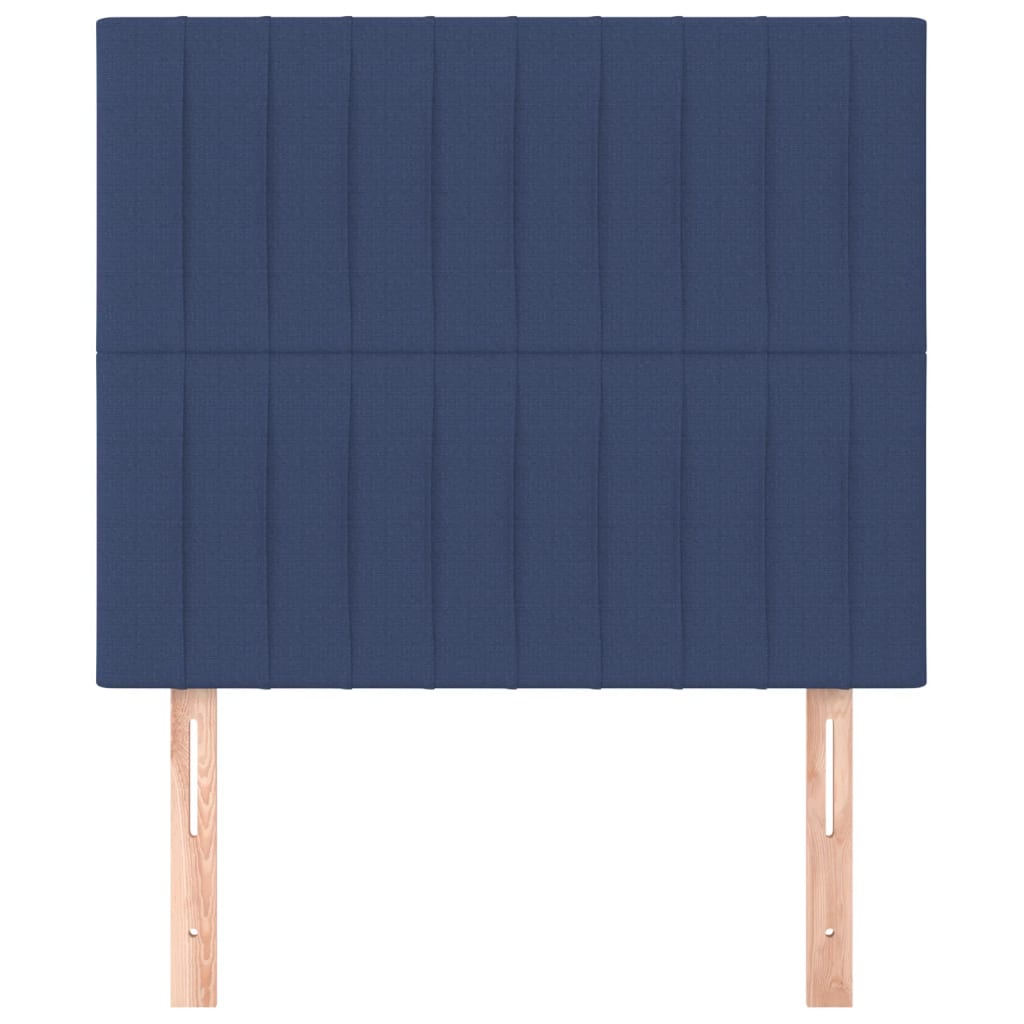 Tête de lit Bleu 100x5x118/128 cm Tissu - XIOS