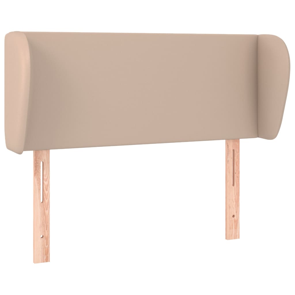 Tête de lit avec oreilles Cappuccino 93x23x78/88 cm Similicuir - XIOS