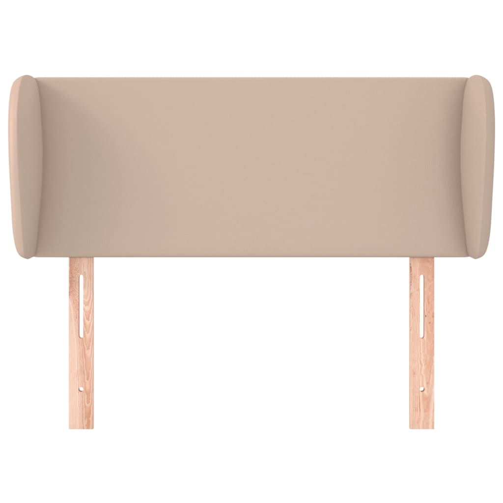 Tête de lit avec oreilles Cappuccino 93x23x78/88 cm Similicuir - XIOS