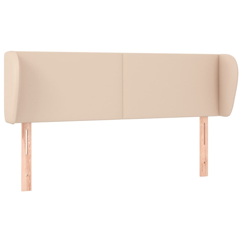 Tête de lit avec oreilles Cappuccino 147x23x78/88 cm Similicuir - XIOS