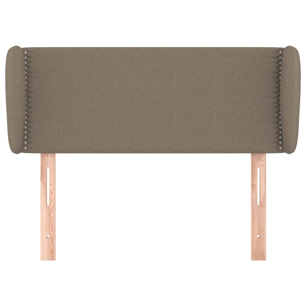 Tête de lit avec oreilles Taupe 93x23x78/88 cm Tissu - XIOS