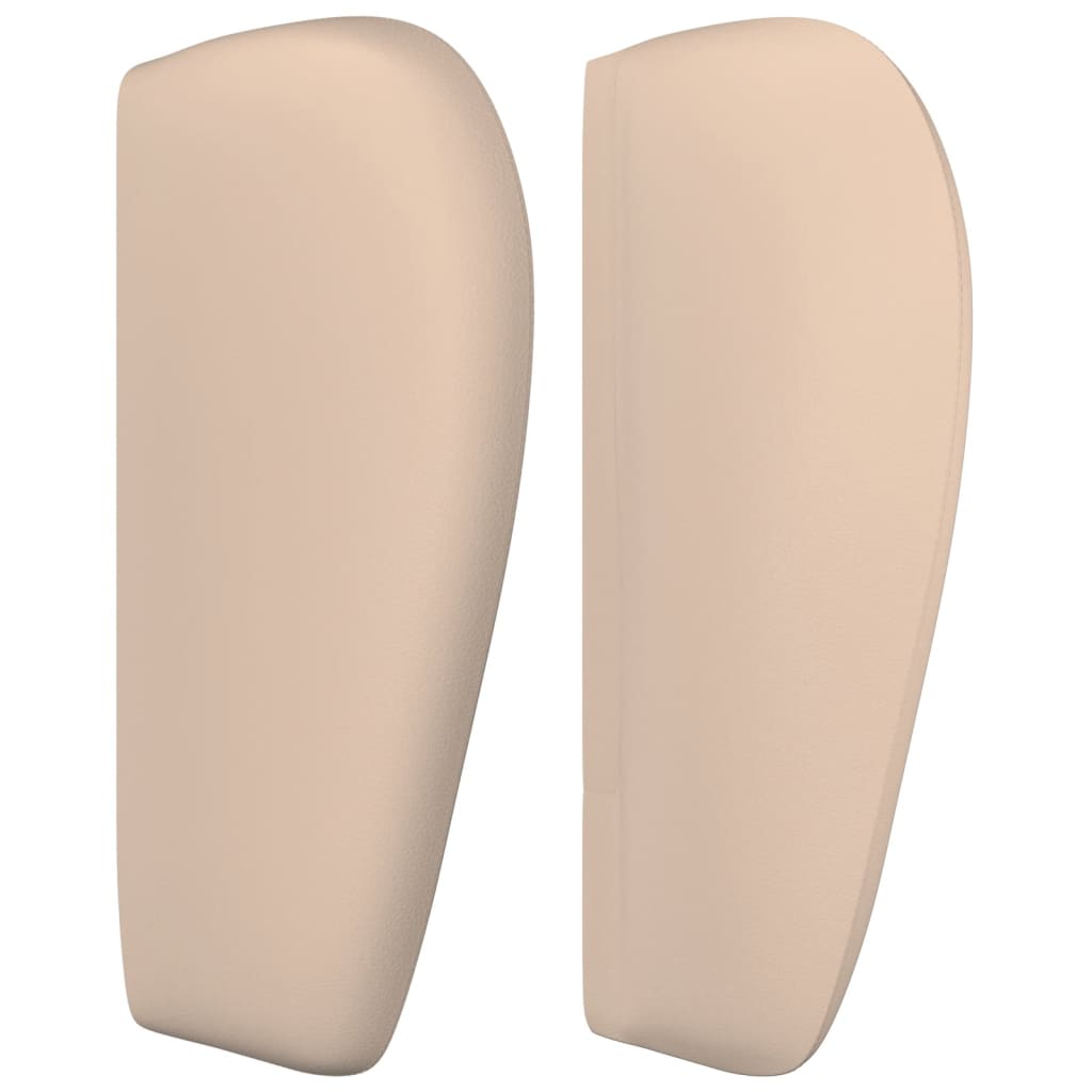 Tête de lit avec oreilles Cappuccino 83x23x78/88 cm Similicuir - XIOS