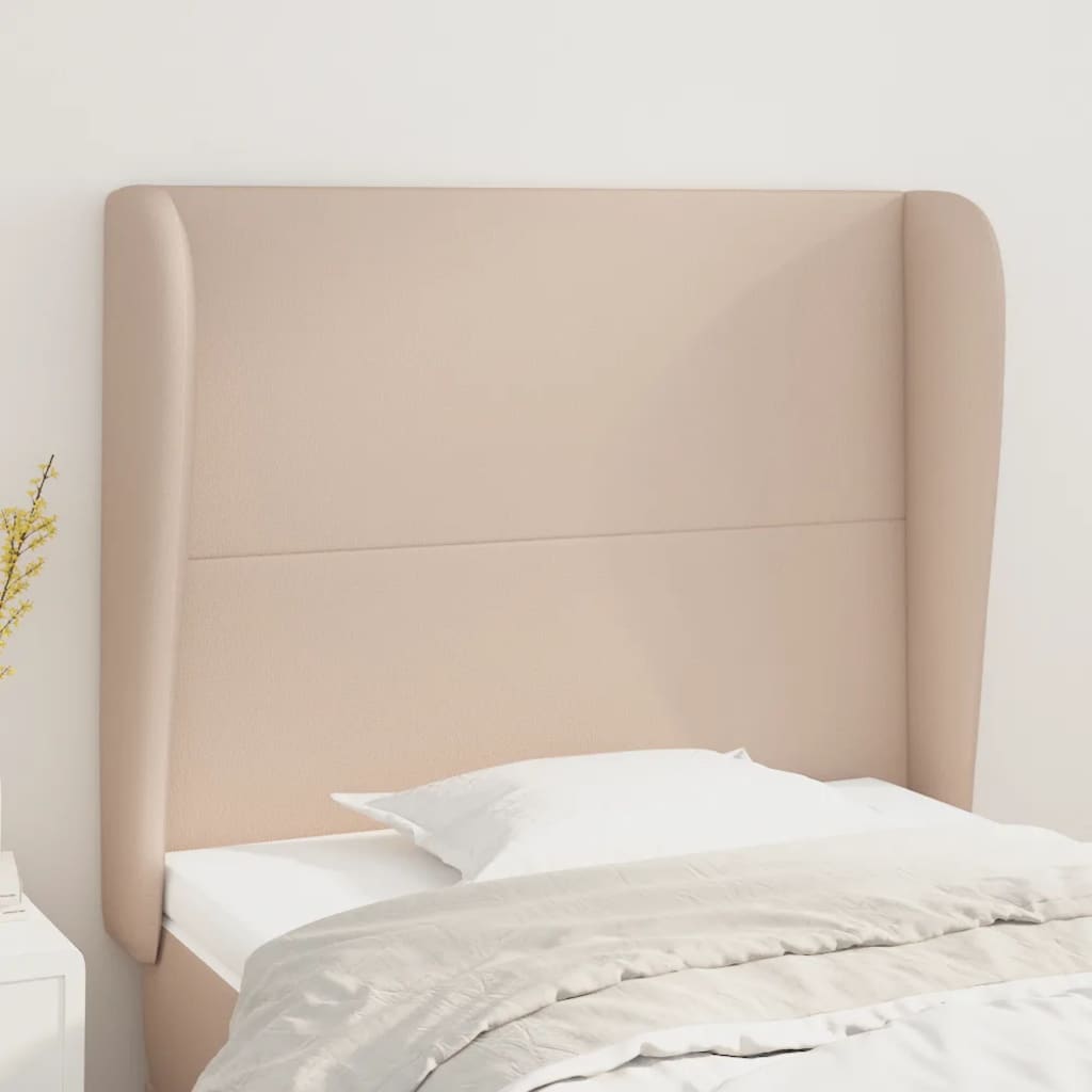 Tête de lit avec oreilles Cappuccino 103x23x118/128 cm - XIOS