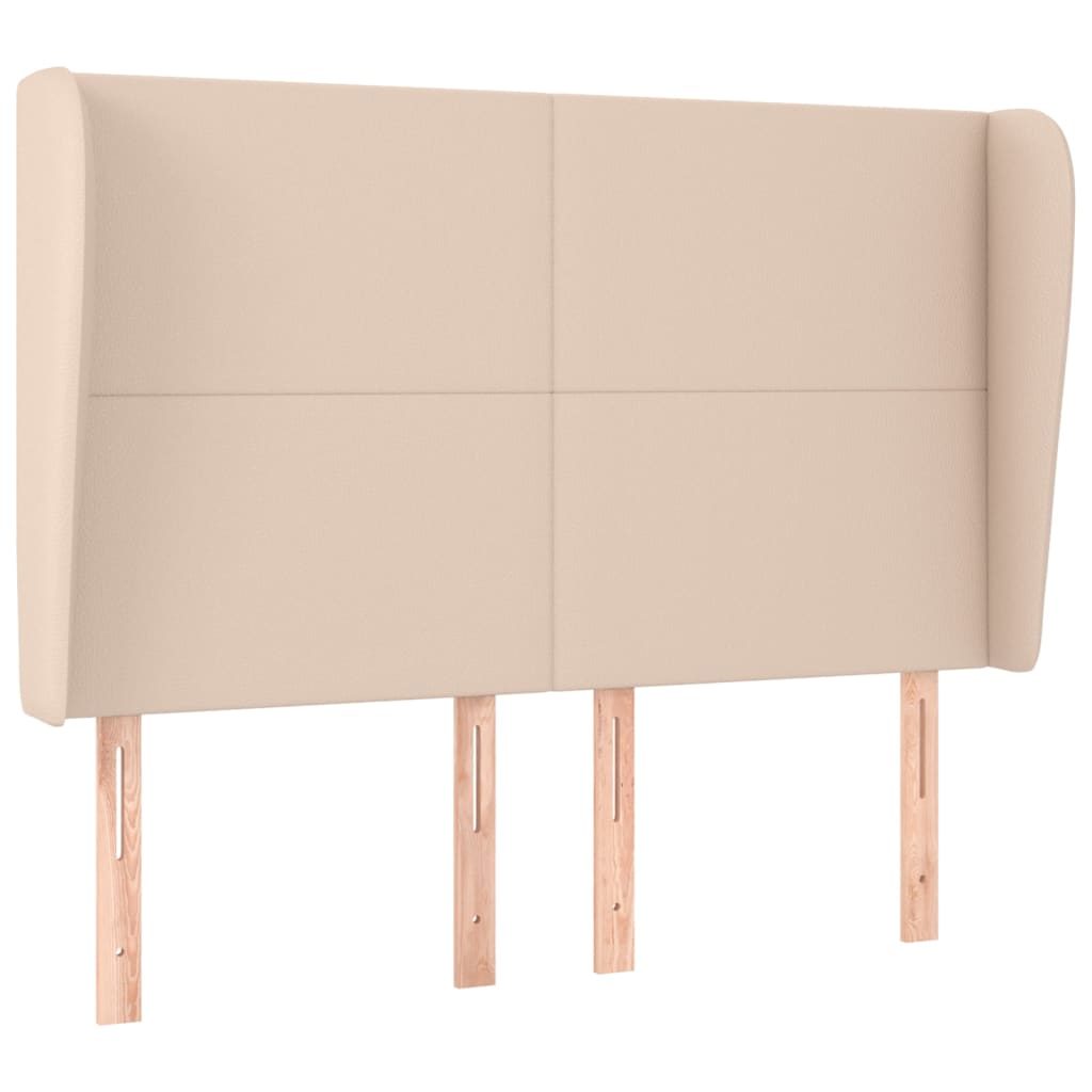 Tête de lit avec oreilles Cappuccino 147x23x118/128 cm - XIOS