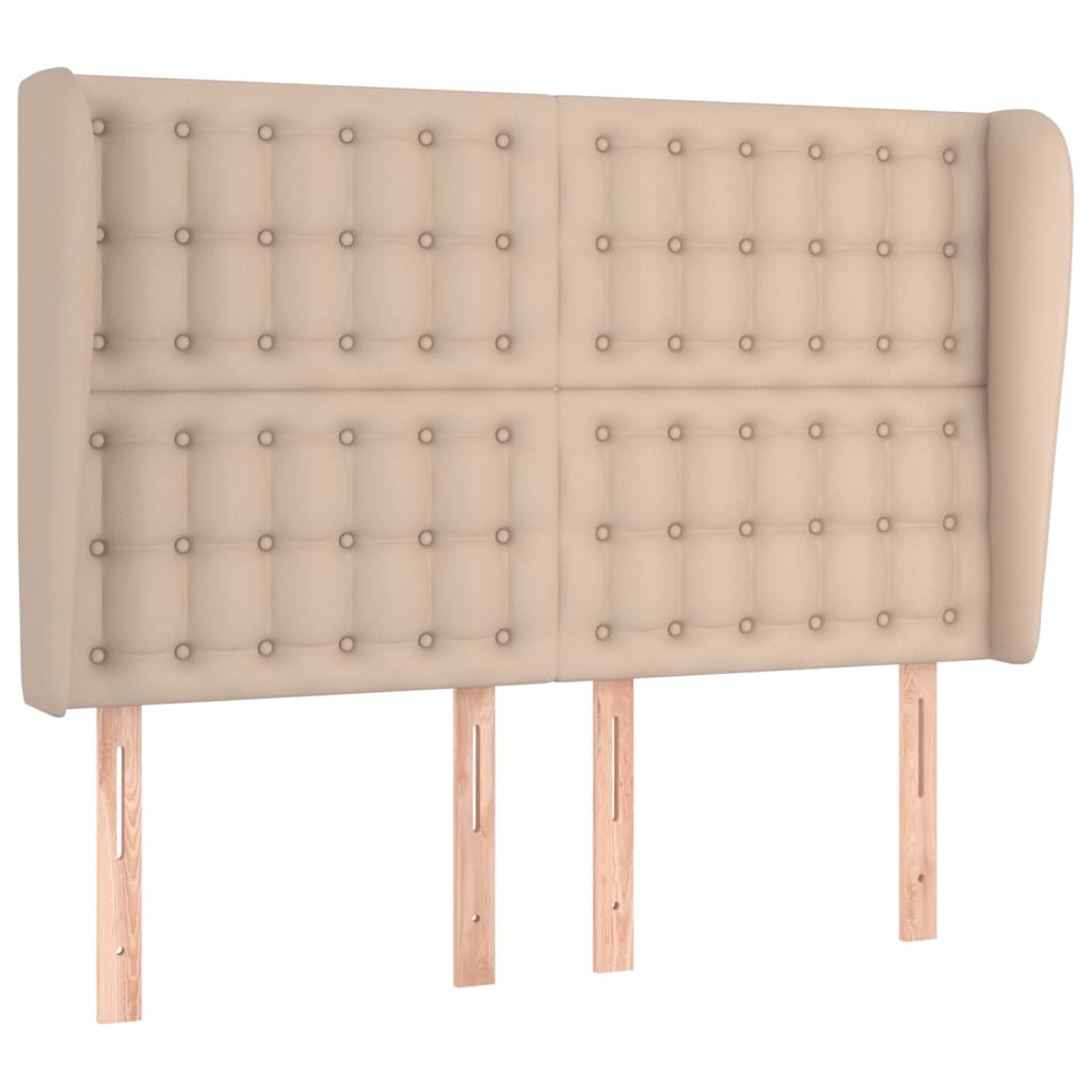 Tête de lit avec oreilles Cappuccino 147x23x118/128 cm - XIOS