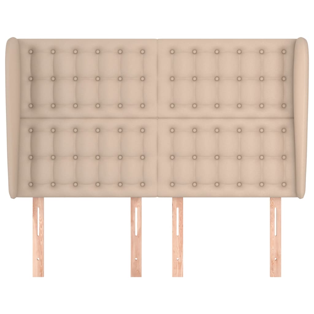 Tête de lit avec oreilles Cappuccino 147x23x118/128 cm - XIOS