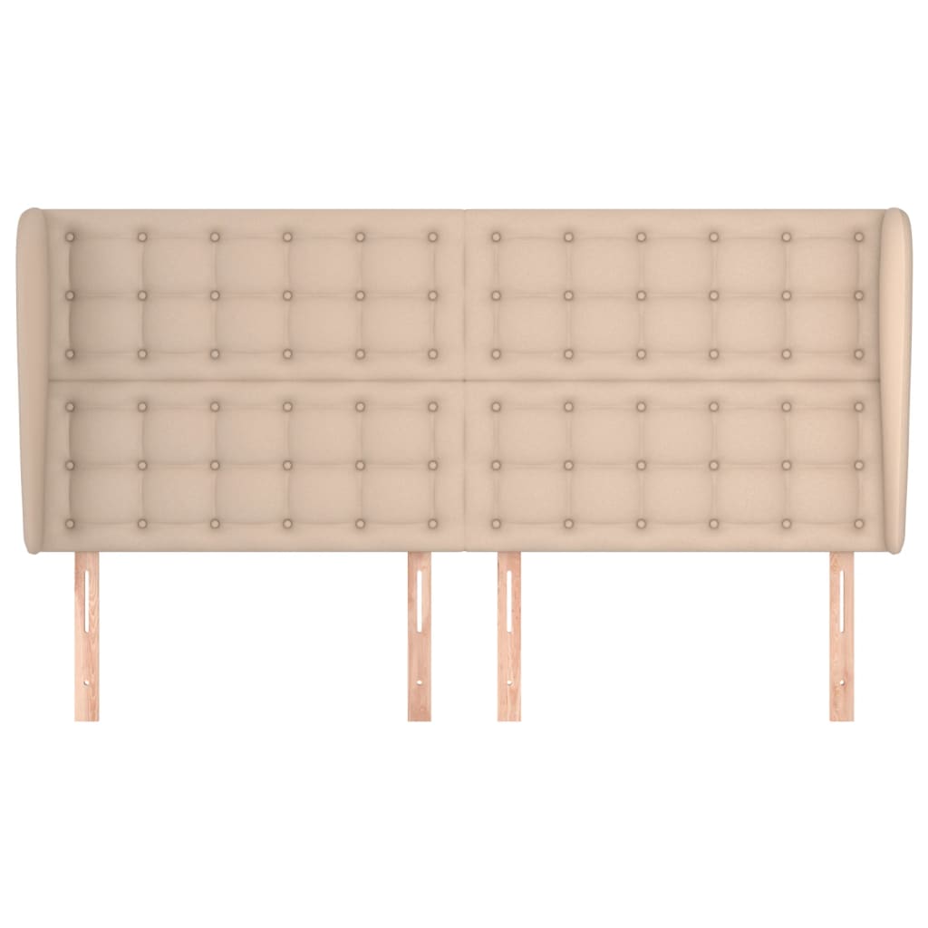Tête de lit avec oreilles Cappuccino 203x23x118/128 cm - XIOS