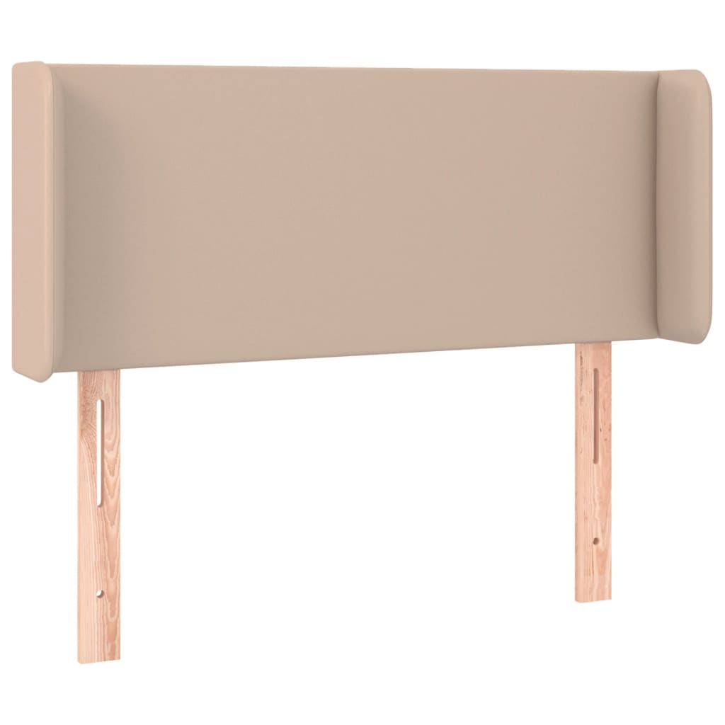 Tête de lit avec oreilles Cappuccino 93x16x78/88 cm Similicuir - XIOS