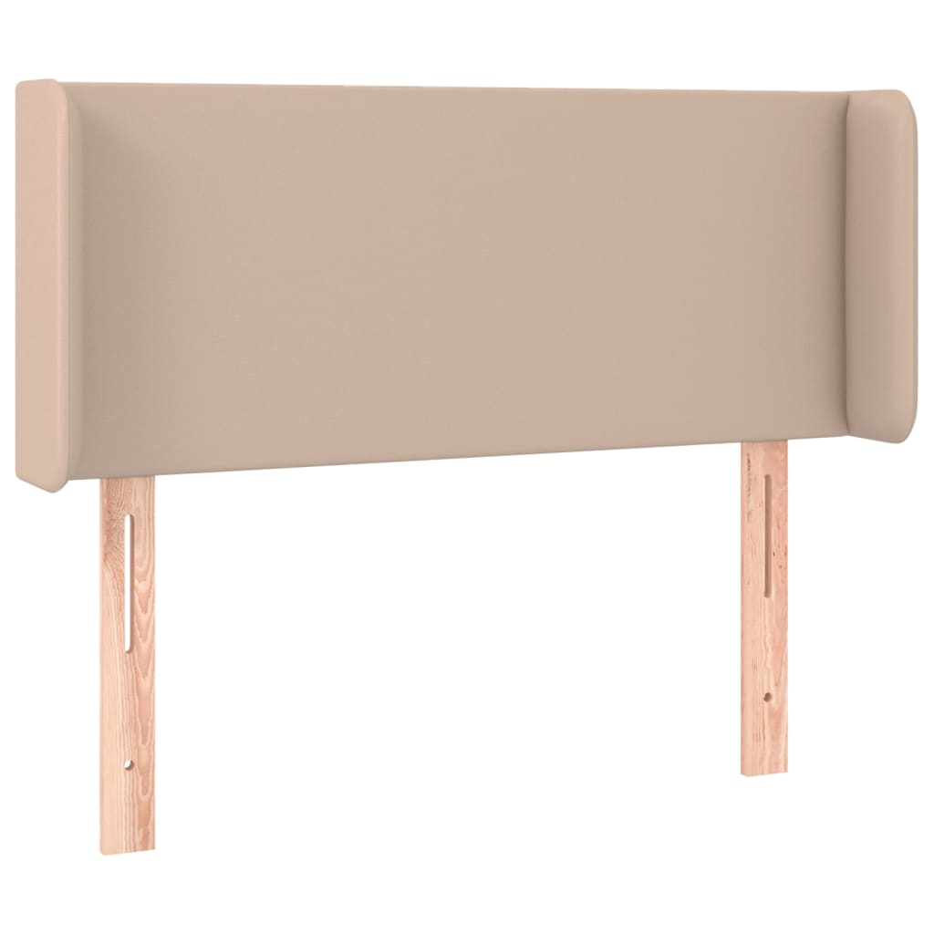 Tête de lit avec oreilles Cappuccino 103x16x78/88 cm Similicuir - XIOS