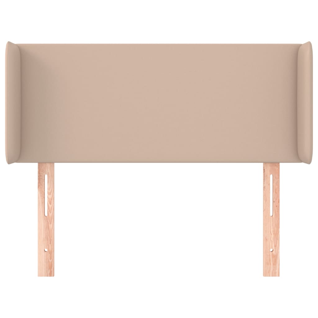 Tête de lit avec oreilles Cappuccino 103x16x78/88 cm Similicuir - XIOS