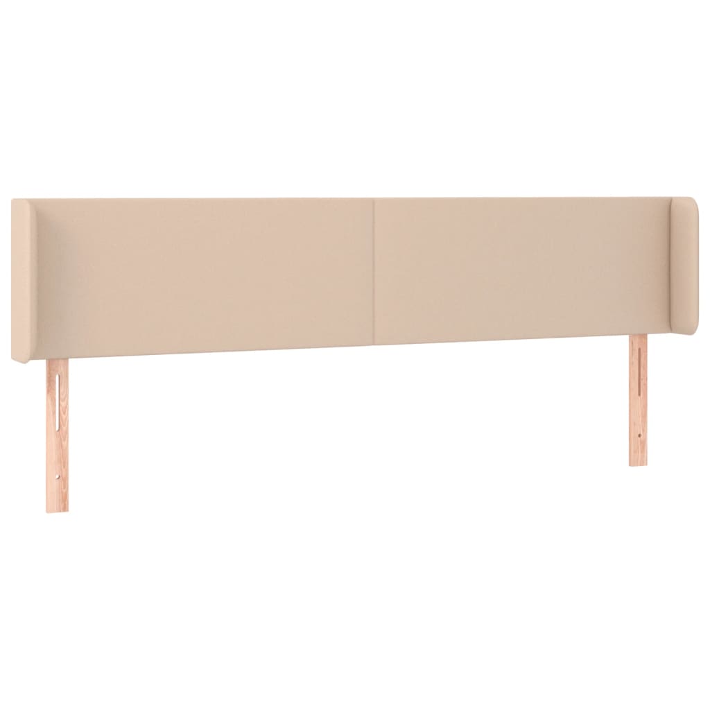 Tête de lit avec oreilles Cappuccino 163x16x78/88 cm Similicuir - XIOS