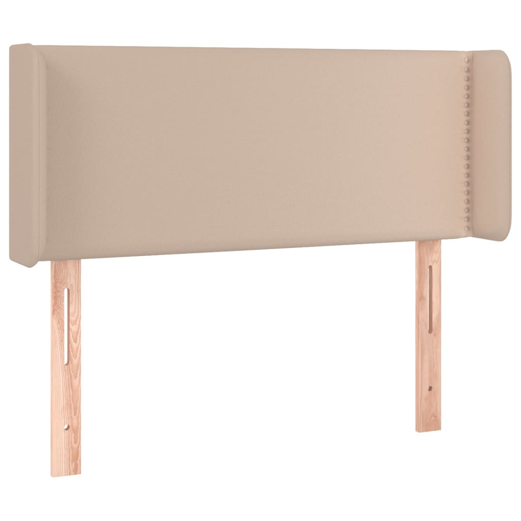 Tête de lit avec oreilles Cappuccino 83x16x78/88 cm Similicuir - XIOS
