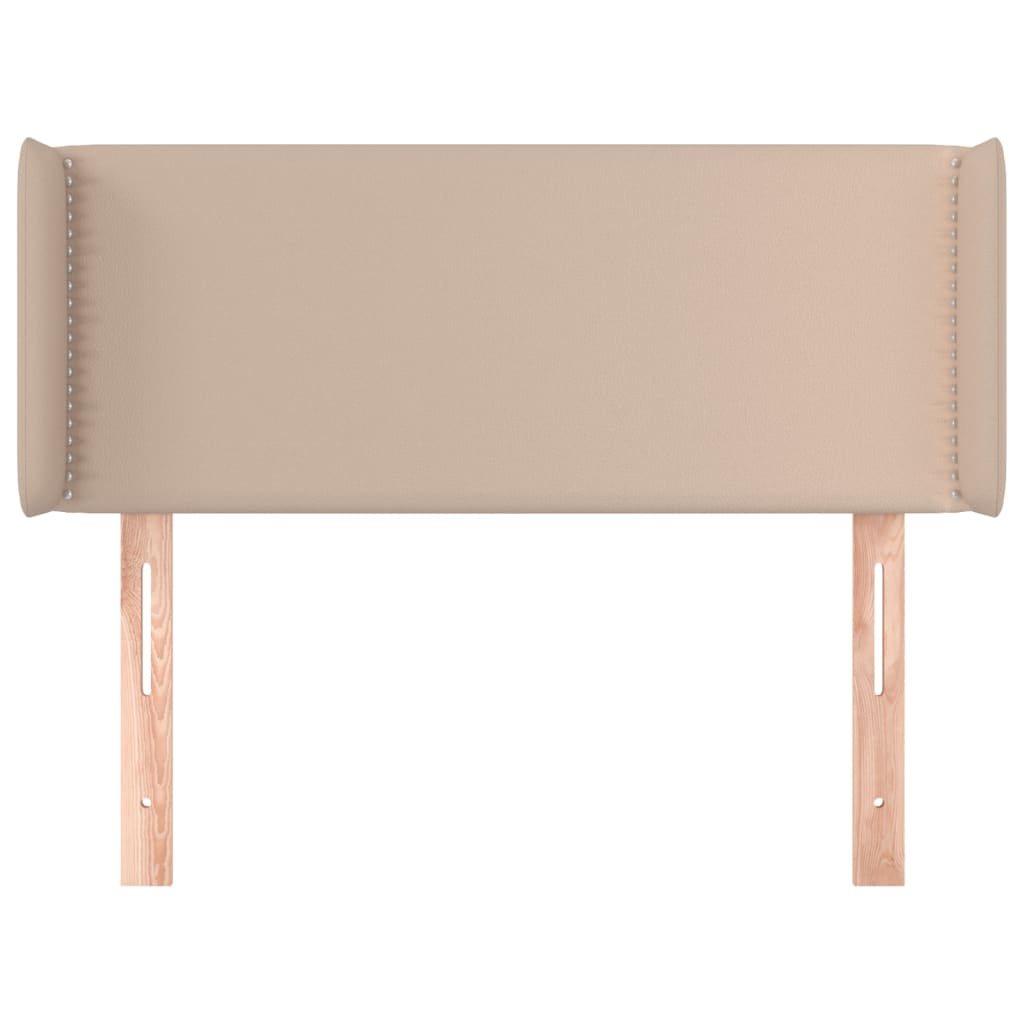 Tête de lit avec oreilles Cappuccino 83x16x78/88 cm Similicuir - XIOS
