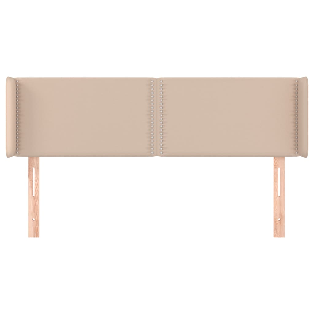 Tête de lit avec oreilles Cappuccino 147x16x78/88 cm Similicuir - XIOS