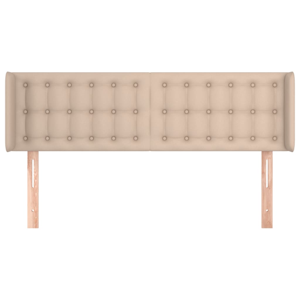 Tête de lit avec oreilles Cappuccino 147x16x78/88 cm Similicuir - XIOS