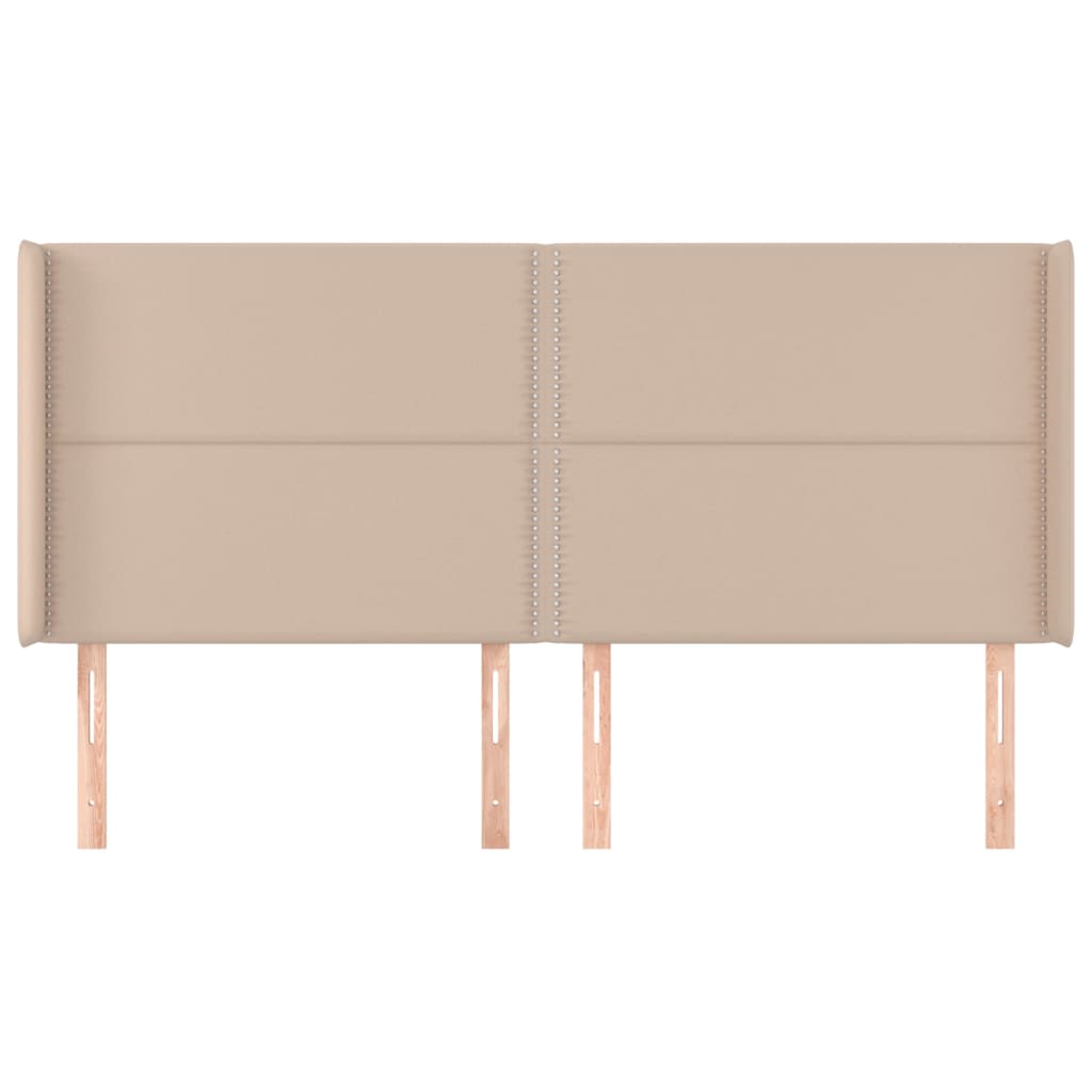 Tête de lit avec oreilles Cappuccino 183x16x118/128 cm - XIOS