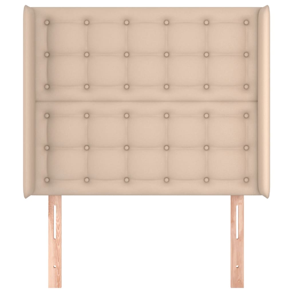 Tête de lit avec oreilles Cappuccino 103x16x118/128 cm - XIOS