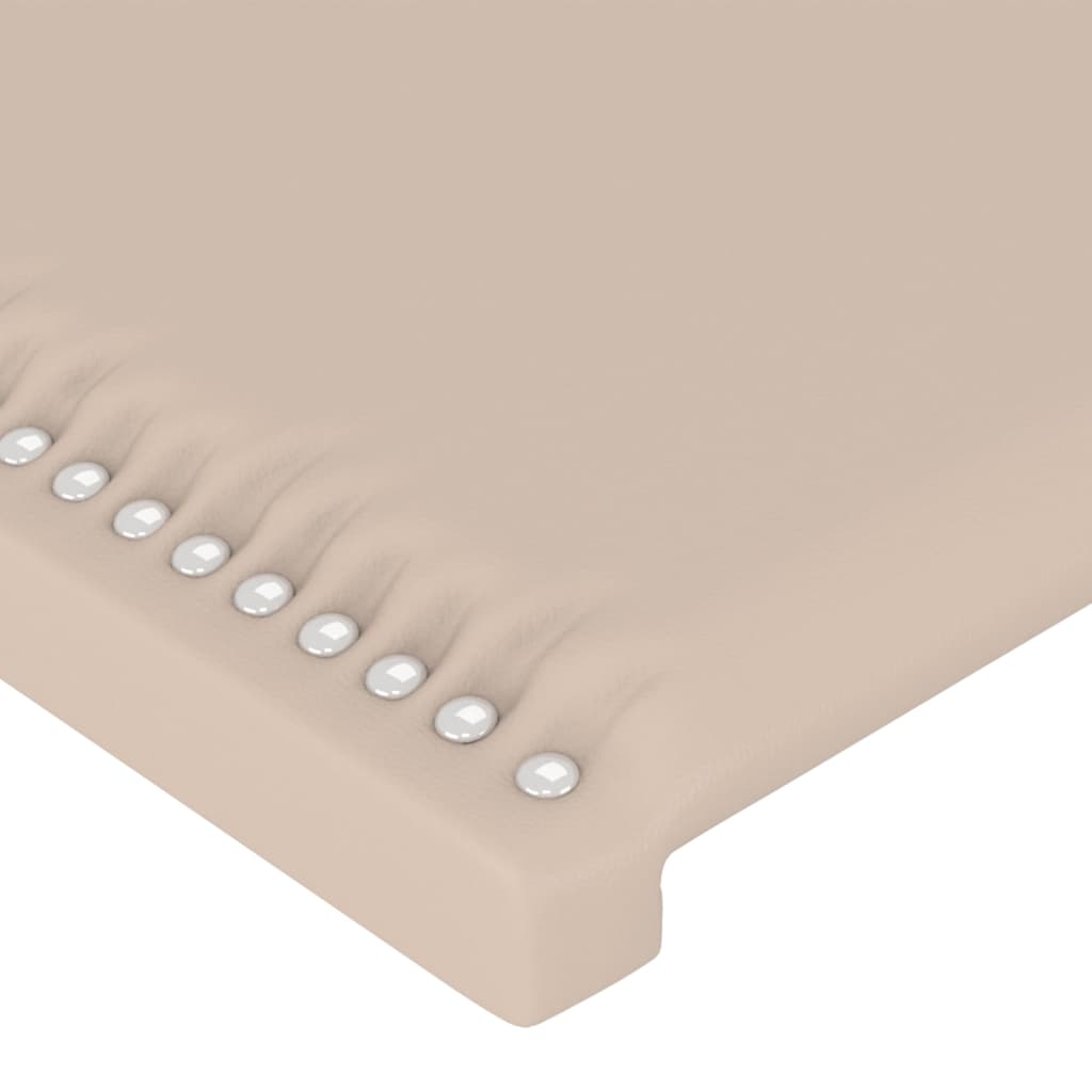 Tête de lit à LED Cappuccino 80x5x78/88 cm Similicuir - XIOS