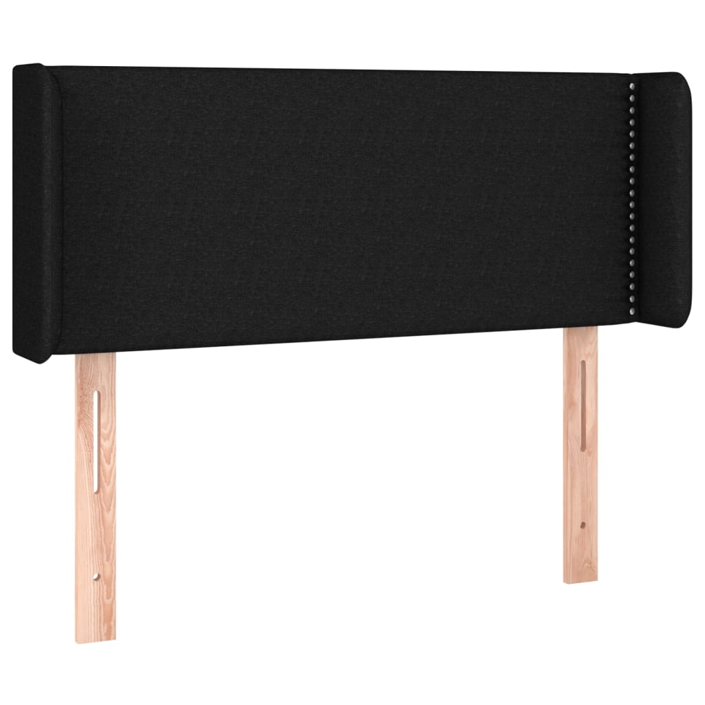 Tête de lit à LED Noir 93x16x78/88 cm Tissu - XIOS