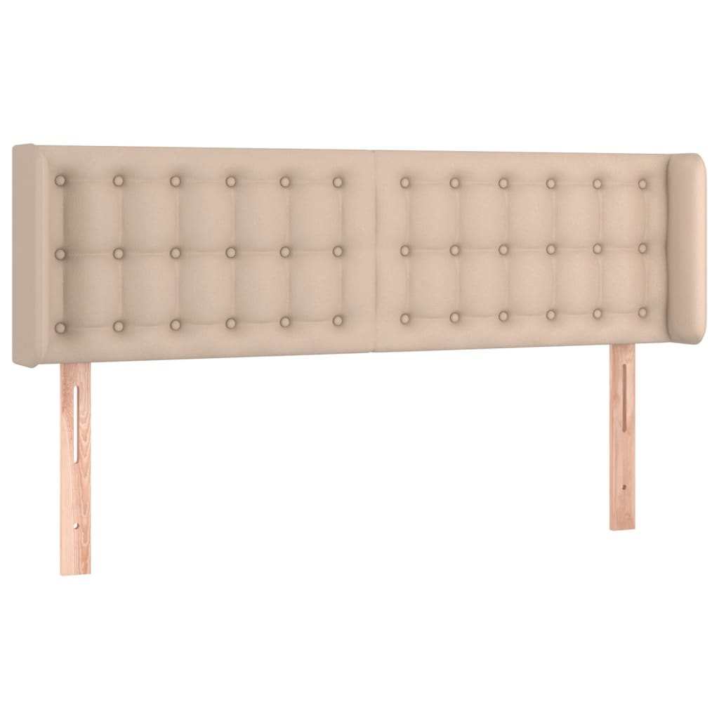 Tête de lit à LED Cappuccino 147x16x78/88 cm Similicuir - XIOS