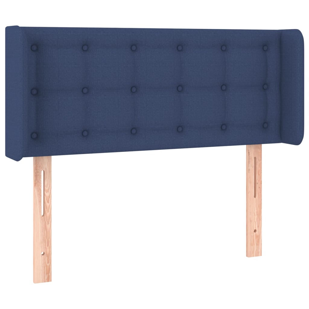 Tête de lit à LED Bleu 83x16x78/88 cm Tissu - XIOS