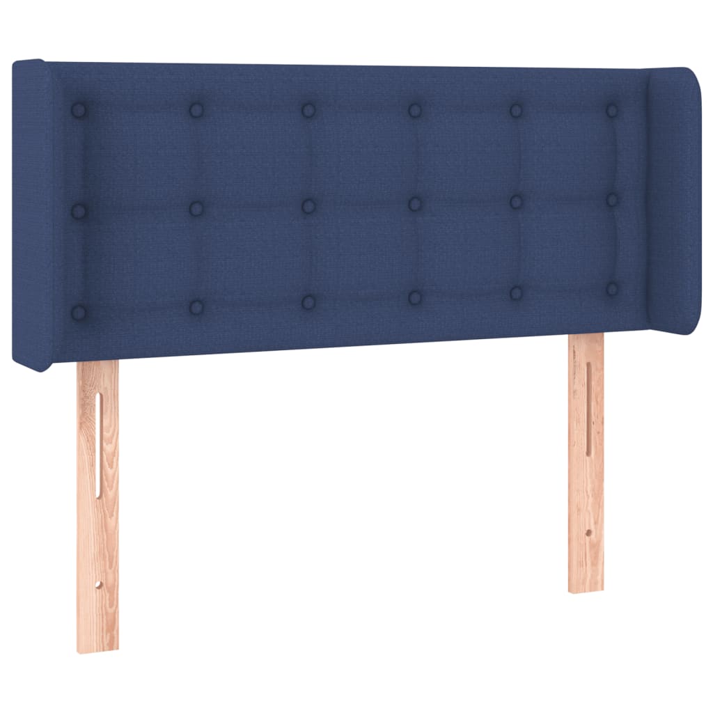 Tête de lit à LED Bleu 93x16x78/88 cm Tissu - XIOS
