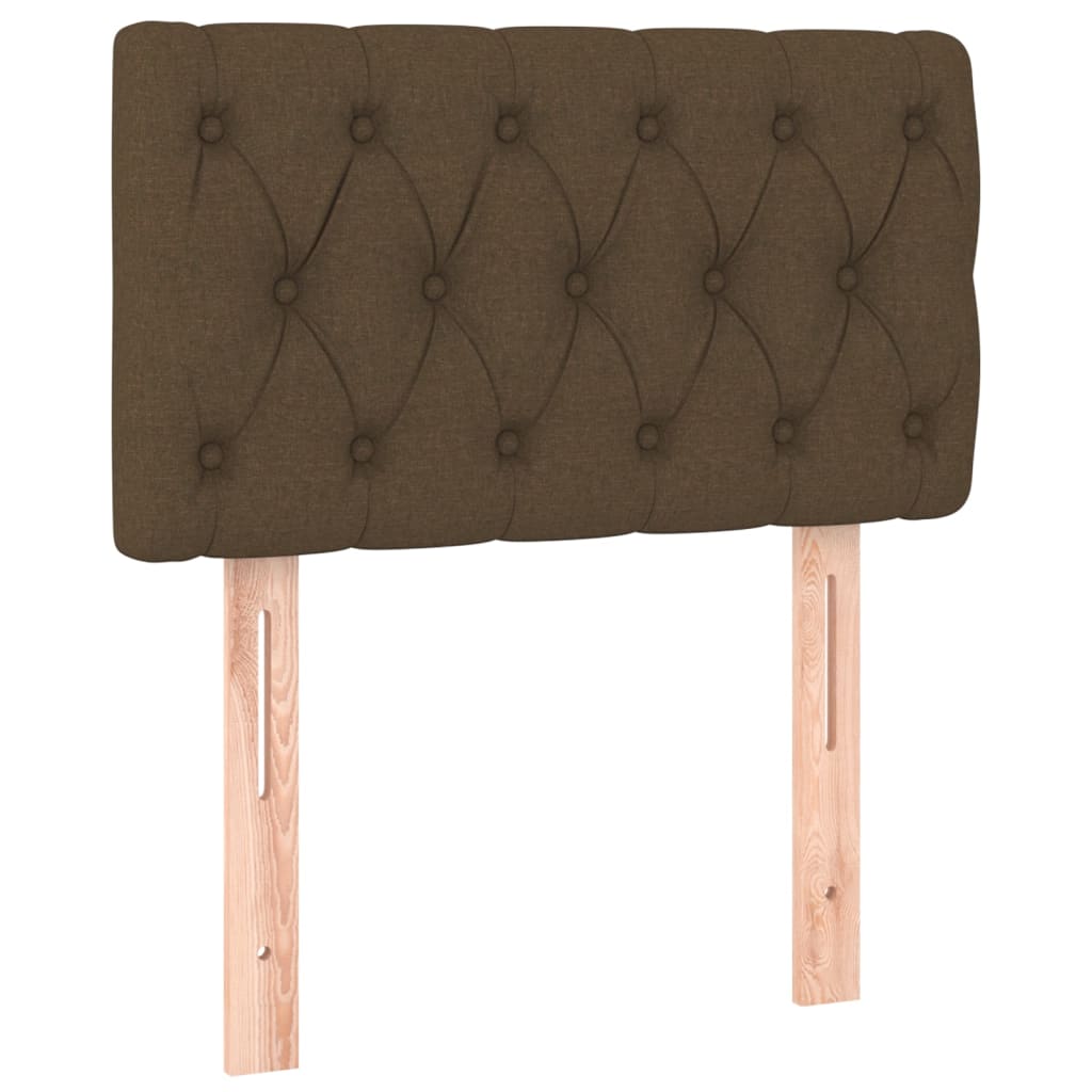 Sommier à lattes de lit avec matelas Marron foncé 80x200 cm - XIOS
