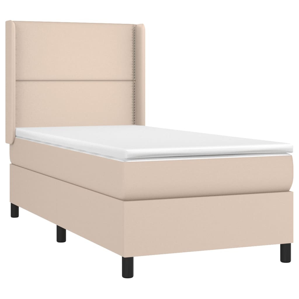 Sommier à lattes de lit matelas LED Cappuccino 90x200cm - XIOS