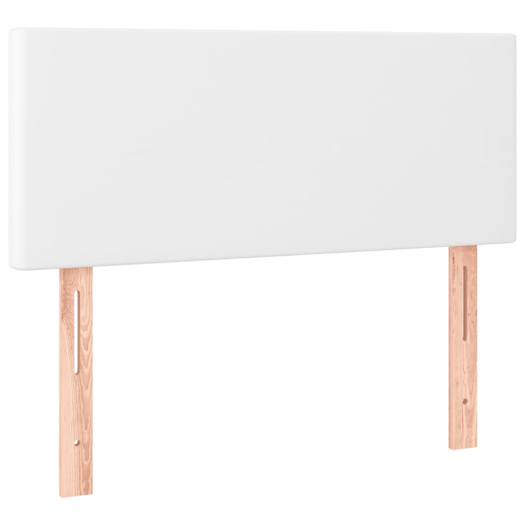 Sommier à lattes de lit avec matelas et LED Blanc 80x200cm - XIOS