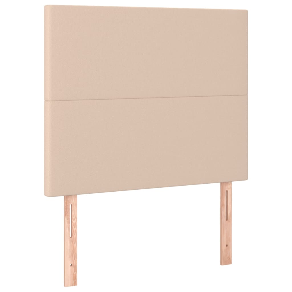 Sommier à lattes de lit avec matelas LED Cappuccino 100x200 cm - XIOS