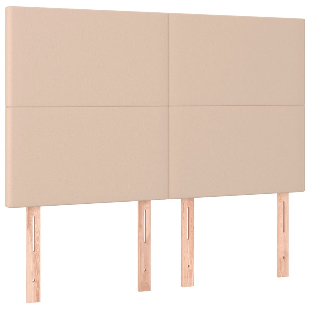 Sommier à lattes de lit avec matelas LED Cappuccino 140x190 cm - XIOS