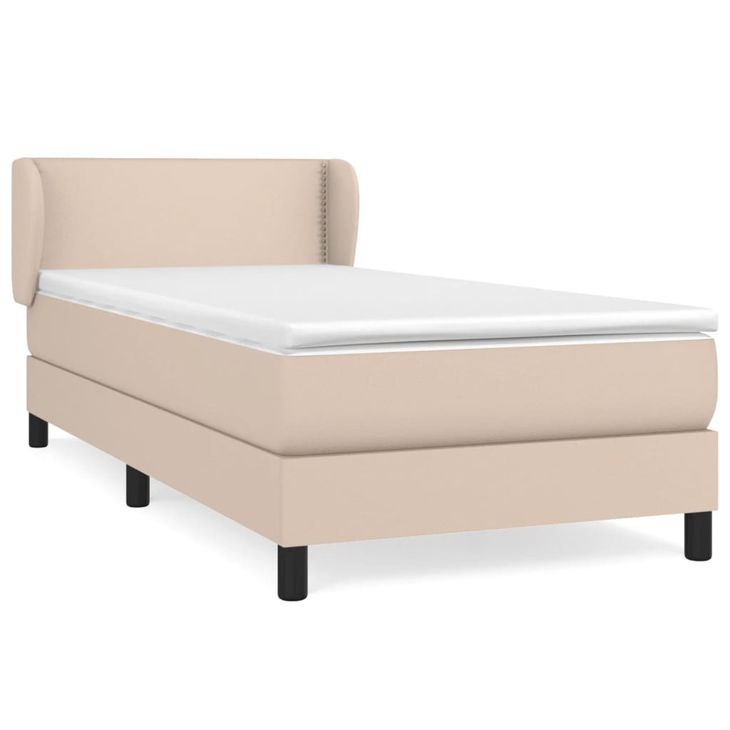 Sommier à lattes de lit avec matelas Cappuccino 80x200 cm - XIOS