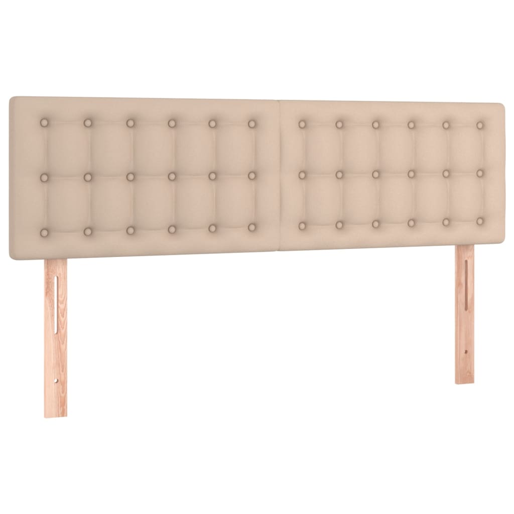 Sommier à lattes de lit avec matelas Cappuccino 140x200 cm - XIOS